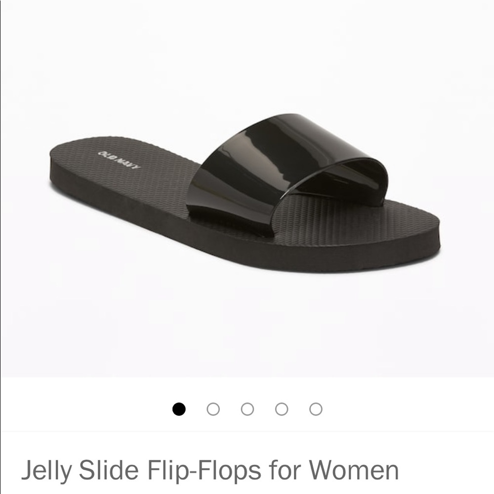 Brand new never worn jelly slides